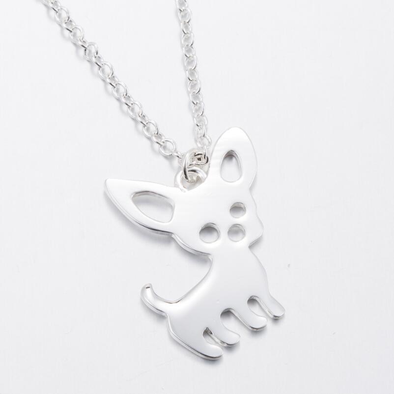 Cute Chihuahua Pet Pendant Necklaces