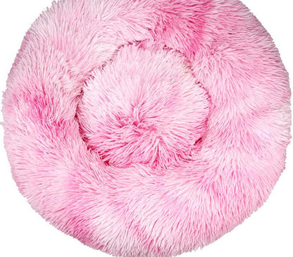Round Plush Pet Winter Warm Pet Cat Litter Dog Bed Cat Mat Pet Supplies Dog Kennel Cat Litter