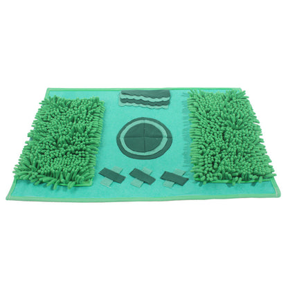 Tapis De Fouille pour la recherche de nourriture Modèle Terrain de Foot