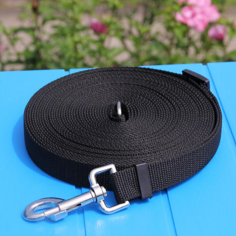 Pet Dog Lead Leash for Dogs Cats Nylon Walk Dog Leash Selected Size 1.5M 1.8M 3M 6M 10M Outdoor Security Training Dog Harness