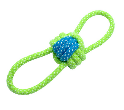 Cotton Dog Rope Toy Knot Puppy Chew Teething Toys Teeth Cleaning Pet Palying Ball