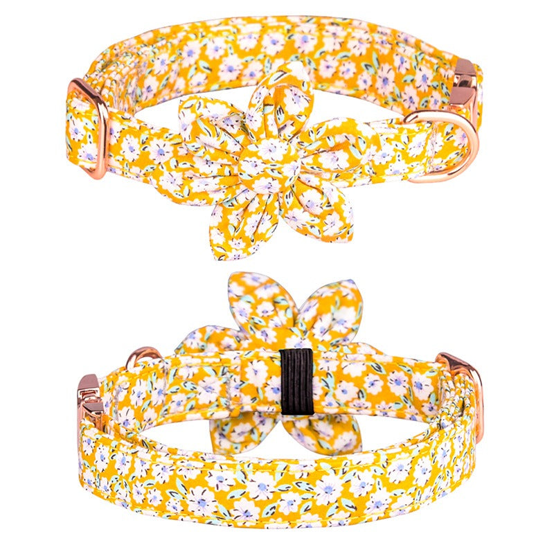 Colliers Fleurit avec Boucle en Fleur - 4 Choix de couleurs