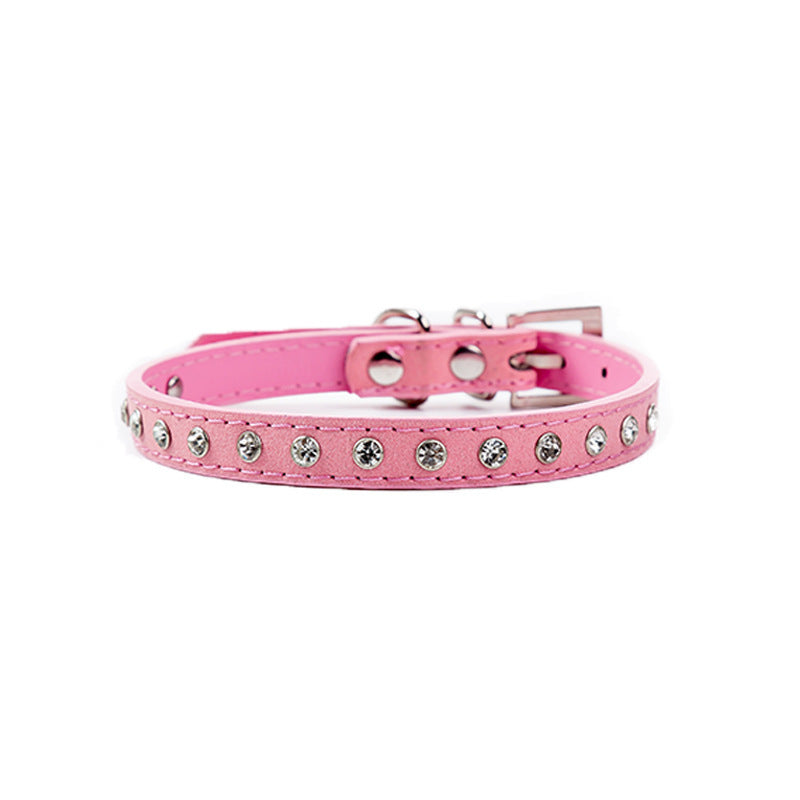 Colliers Tendance - Chats - Velours Coréen avec diamants - 5 Couleurs