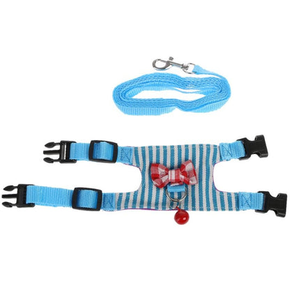 Harnais et laisse pour petit animal de compagnie, hamster, lapin, furet, cochon d'Inde,