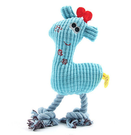 Peluche Girafe, en grains de maïs, résistants aux morsures