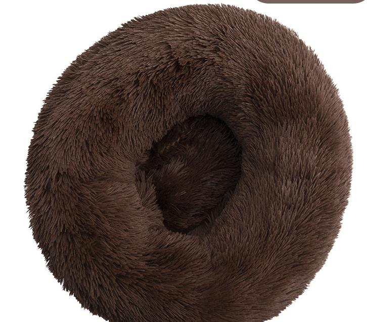 Round Plush Pet Winter Warm Pet Cat Litter Dog Bed Cat Mat Pet Supplies Dog Kennel Cat Litter