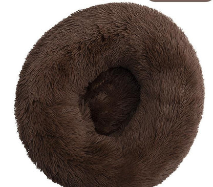 Round Plush Pet Winter Warm Pet Cat Litter Dog Bed Cat Mat Pet Supplies Dog Kennel Cat Litter