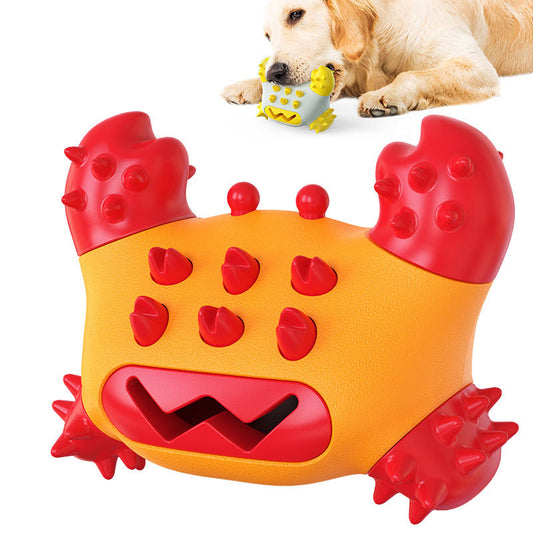 Pet Supplies Dog Toothbrush Crab Molar Stick Bite Resistant Cleaning Dog Toy