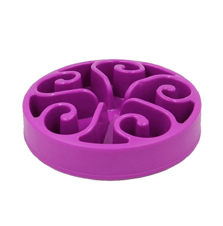 Slow Feed Dog Bowl,Anti-Choking,Healthy Pet Food Bowl To Prevent Obesity,Dog Feeder Dish