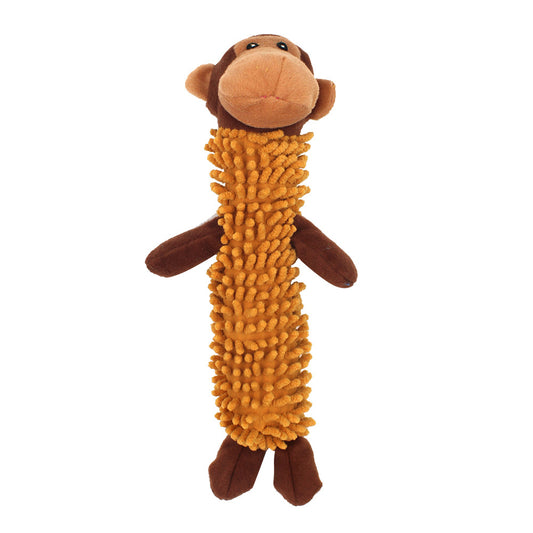 Peluche Mignonne Singe Amusant pour Chiens - 34cm