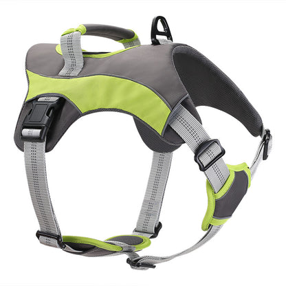 Pet Supplies Reflective Chest Strap Medium And Large Dogs Explosion-Proof Rush Dog Harness