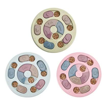 Dog Puzzle Toys Slow Feeder Interactive Increase Puppy IQ Food Dispenser Slowly Eating NonSlip Bowl Pet Cat Dogs Training Game