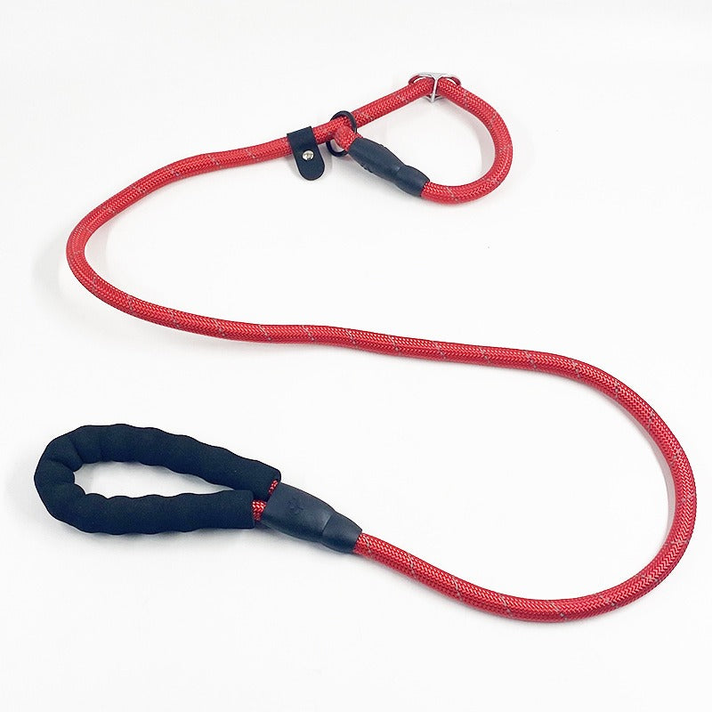 Laisse Chaîne Réfléchissante Anti-Choc - Pour Chiens Robuste et Sécuritaire