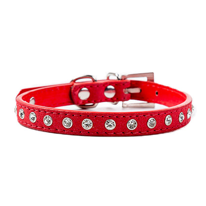 Colliers Tendance - Chats - Velours Coréen avec diamants - 5 Couleurs