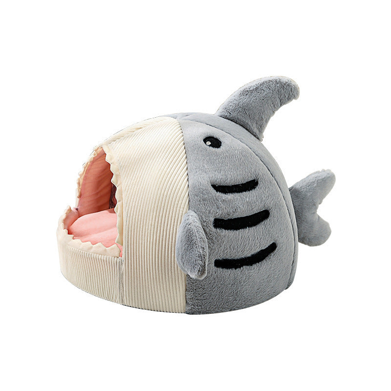 Panier Élégant Requin Douillet pour chat et chiens