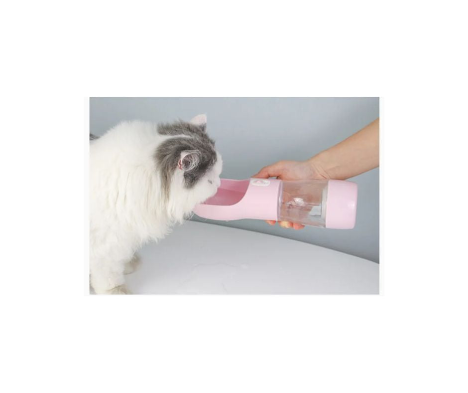 Bouteille d'eau portable pour Chiens et Chats - Vert