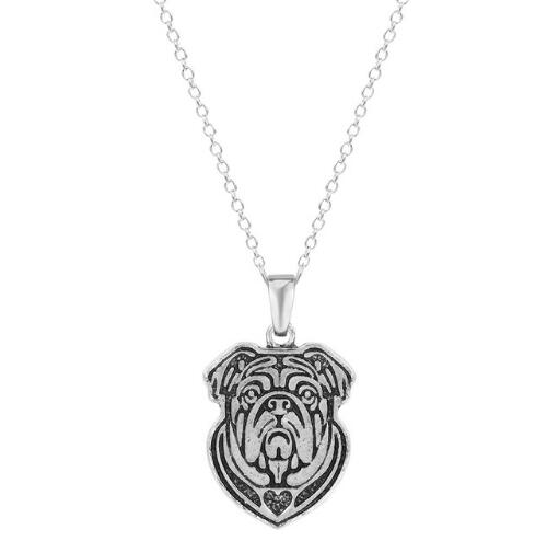 Collier avec pendentif Chien, 12 Choix de race différentes