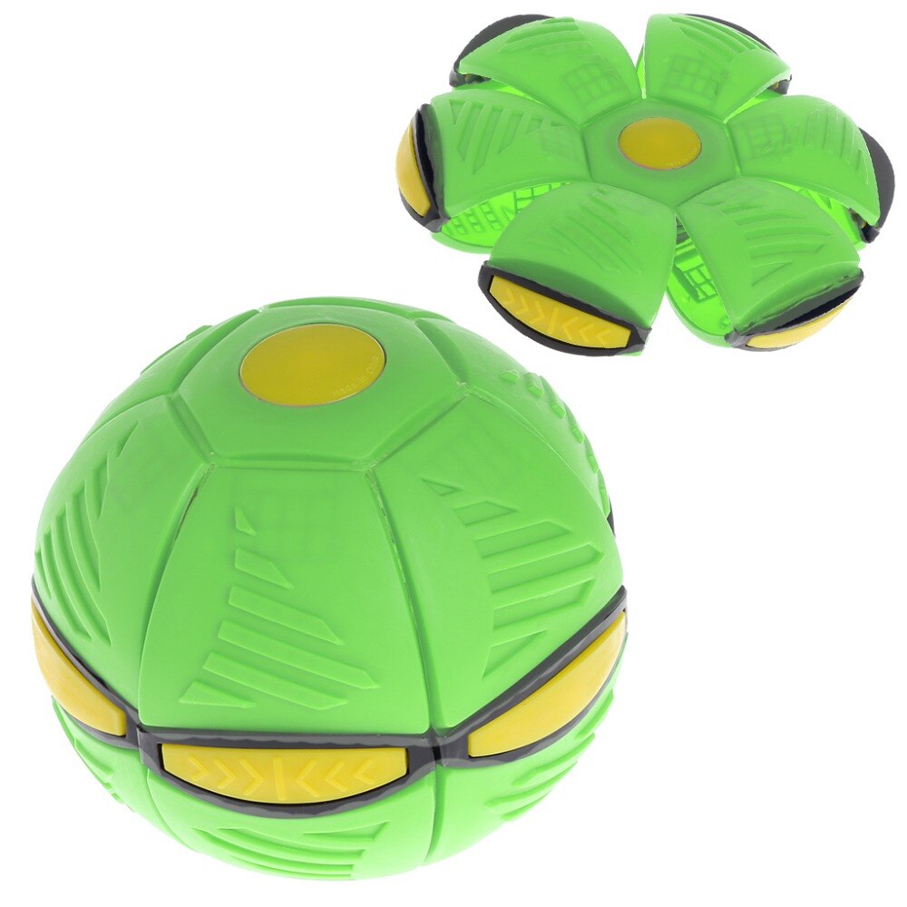 Flying UFO Flat Throw Disc Ball With LED Light and music Magic Flying Ball