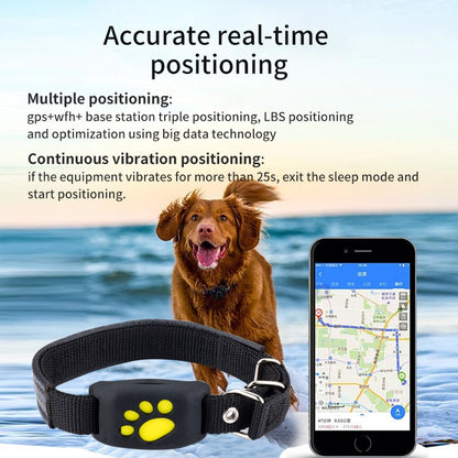 GPS pet locator dog cat tracker pet anti loss tracker global locator cross-border portability