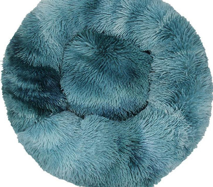 Round Plush Pet Winter Warm Pet Cat Litter Dog Bed Cat Mat Pet Supplies Dog Kennel Cat Litter