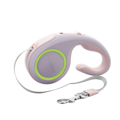 Laisse Kimpets fluorescent rétractable, automatique et de qualité supérieur pour chien et chiot 3M