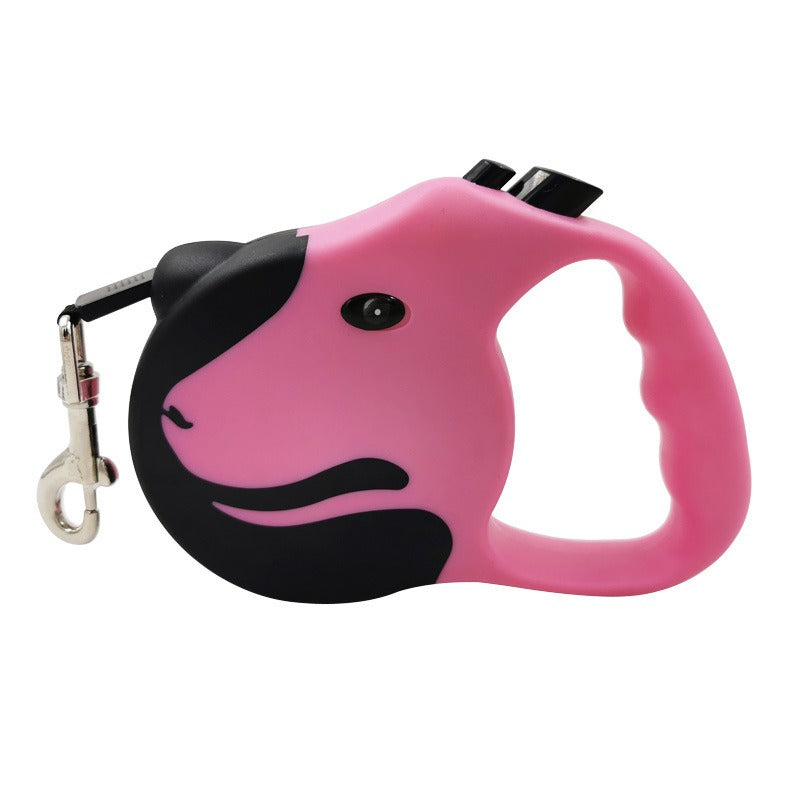 Laisse rétractable robuste automatique pour chiens de toute les tailles ,3M, 5M, 8M