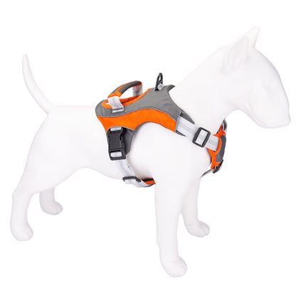 Pet Supplies Reflective Chest Strap Medium And Large Dogs Explosion-Proof Rush Dog Harness