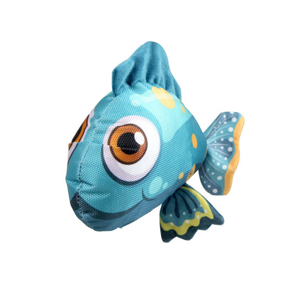 New Pet Educational Goldfish Plush Toy Oxford Cloth Bite-Resistant Toy Pillow Teasing Cat Toy Doll