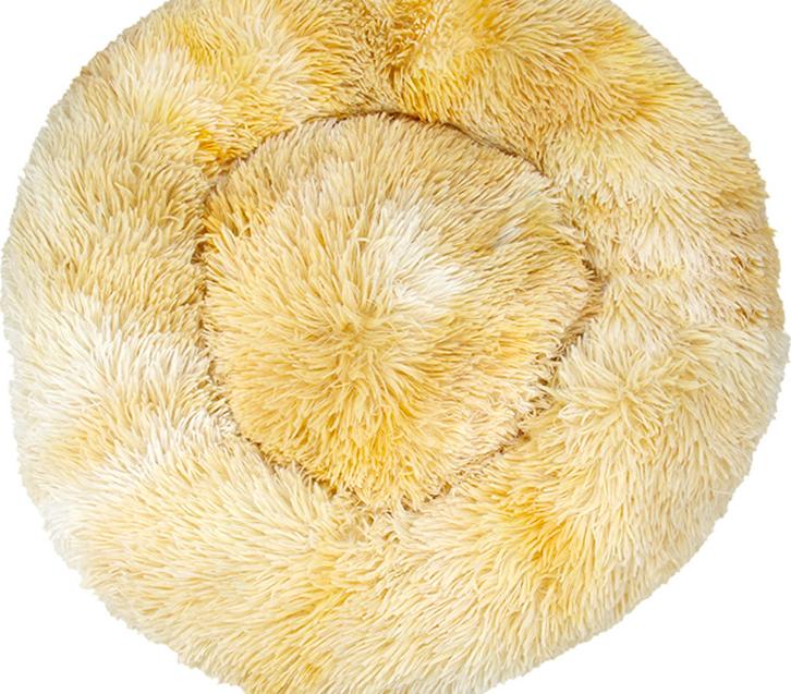 Round Plush Pet Winter Warm Pet Cat Litter Dog Bed Cat Mat Pet Supplies Dog Kennel Cat Litter