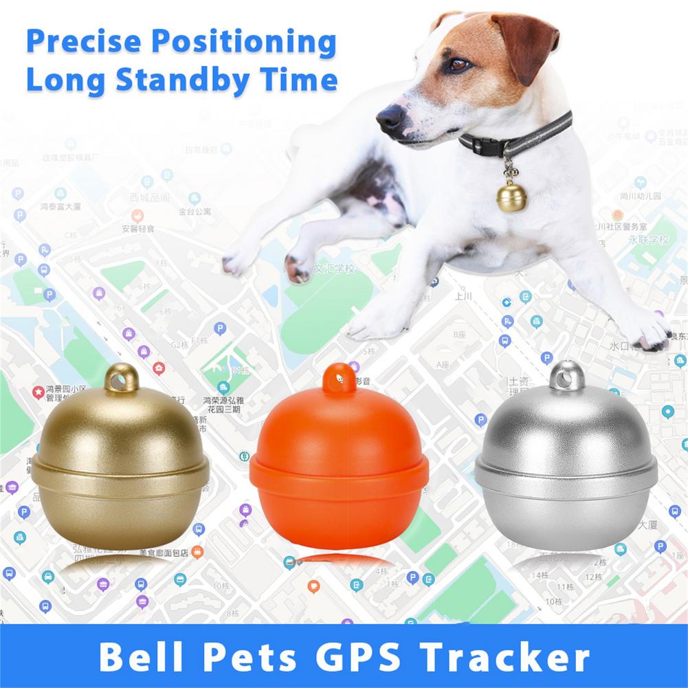 Smart Pet Positioning Bell GPS Locator Waterproof Electronic Collar Anti-lost Device Pet Supplies For Dog Cats Multiple Language