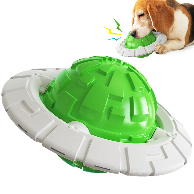 Jouet Flottant Interactif pour Chien - Frisbee Sonore pour Dentition et Jeux d'Eau