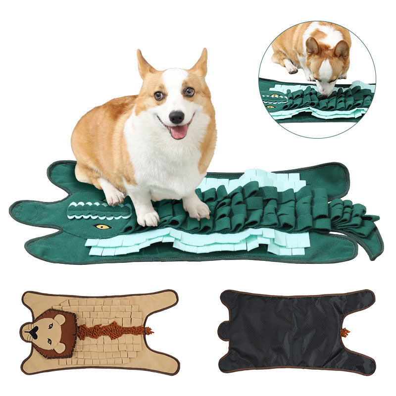 Tapis De Fouille pour la recherche de nourriture Modèles Alligator et Lion
