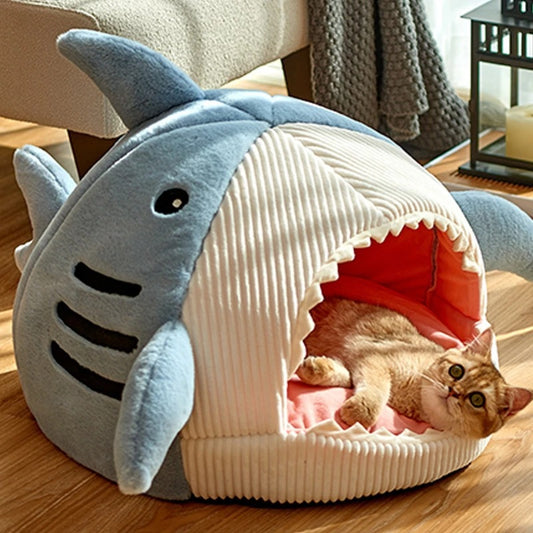 Panier Élégant Requin Douillet pour chat et chiens