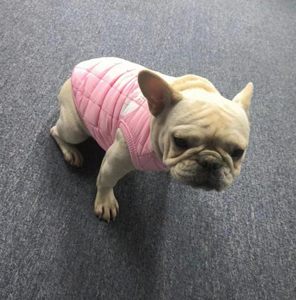 Manteau d'Hiver THE DOG FACE pour Chien - Veste Matelassée Coton Sans Manches