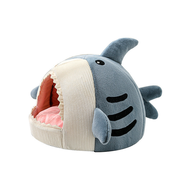 Panier Élégant Requin Douillet pour chat et chiens