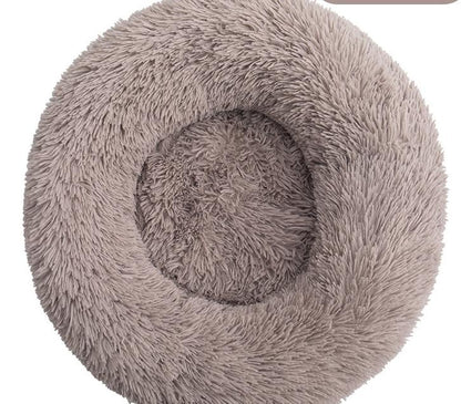Round Plush Pet Winter Warm Pet Cat Litter Dog Bed Cat Mat Pet Supplies Dog Kennel Cat Litter