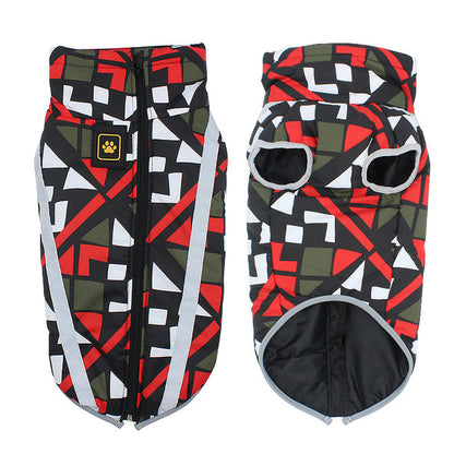 Manteau d'Hiver pour Grand Chien - Imperméable, Réfléchissant et Ultra Chaud