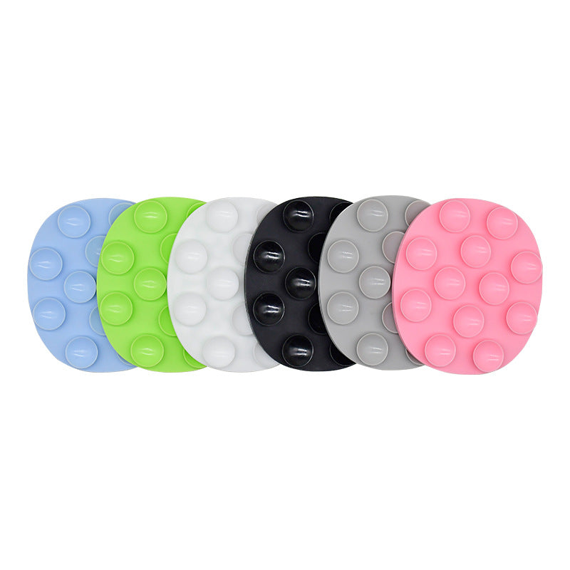 Tapis de léchage Ovale en silicone avec ventouses