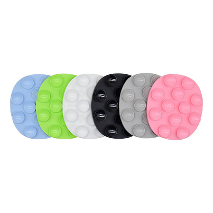 Tapis de léchage Ovale en silicone avec ventouses