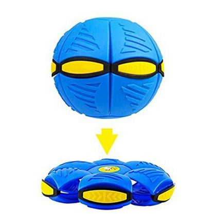 Flying UFO Flat Throw Disc Ball With LED Light and music Magic Flying Ball