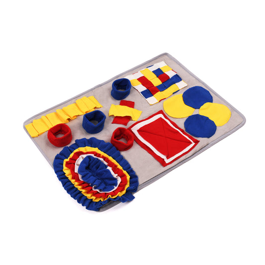 Tapis de Fouille Terrain de Jeux Multicolore - 50cm x 70cm