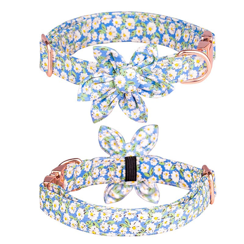 Colliers Fleurit avec Boucle en Fleur - 4 Choix de couleurs