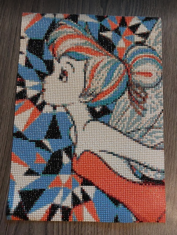 Peinture au diamant Fée Clochette Disney terminée