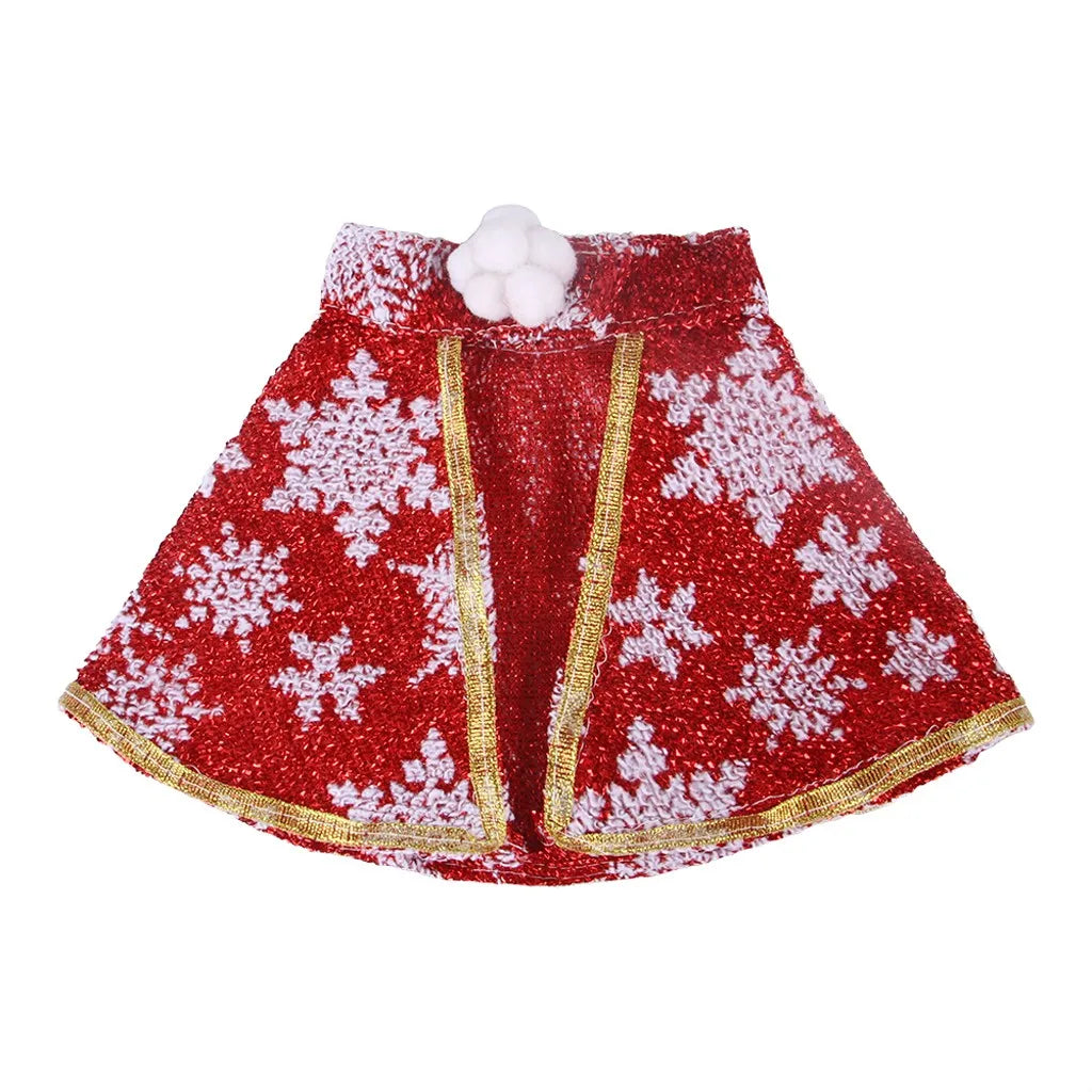 Costume Chic de Noël pour Chien et Chat - Déguisement Festif Adorable et Confortable