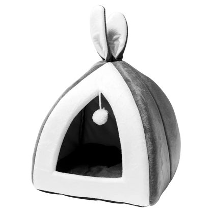 Pet Cat House Bed Indoor Kitten mat Warm Small for cats Dogs Nest Collapsible Cat Cave Cute Sleeping Mats Winter Products