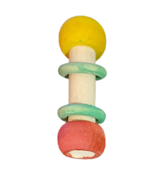 Hochet en bois 3''