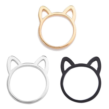 Bague Tendance Chat