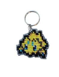 Porte-clés en points de croix Pokémon Abra