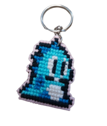 Porte-Clés en points de croix - Pokémon Hyporoi