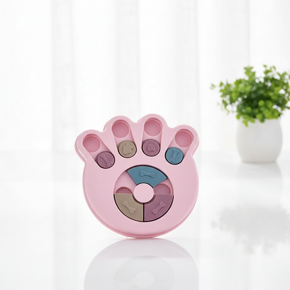 Bol Interactif Anti-Glouton pour Chien - Puzzle Alimentaire Stimulant IQ